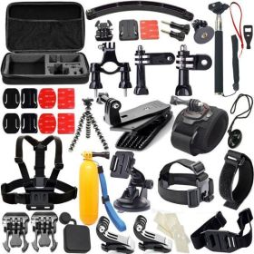 50-In-1 Outdoor Sports Action Camera Accessories Kit for GoPro