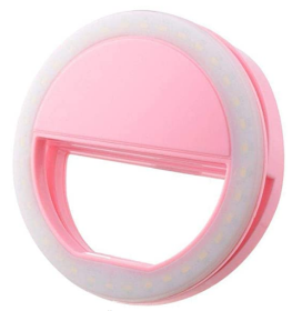 Selfie Ring Light Pink