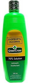 Green Cross Isopropyl Alcohol 70% Solution, 500ml