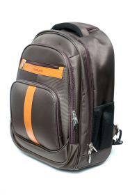 Duslang 15" Laptop Backpack/Trolley Bag, 2 Wheel Brown