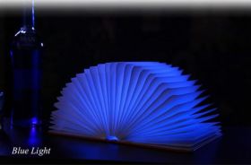 Led Book Lamp Blue Small