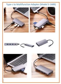 Type-c to Multi Function Adapter S1689