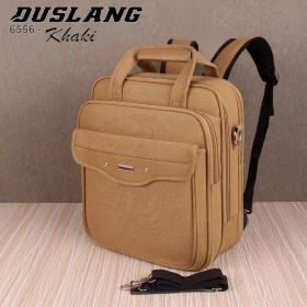 Duslang Shoulder Bag cum Backpack - 6556 - Khaki