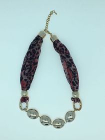 Short scarf necklace A1-SN101