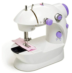 Portable Electric Sewing Machine Mini With Foot Pedal & Light
