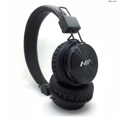 NIA X3, Bluetooth Headphones With Mic-Black