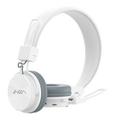 NIA X3, Bluetooth Headphones With Mic-White