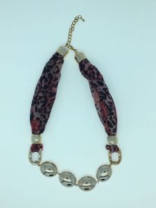Short scarf necklace A1-SN101